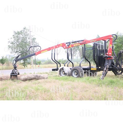 5,5 m fűrészállvány pótkocsival